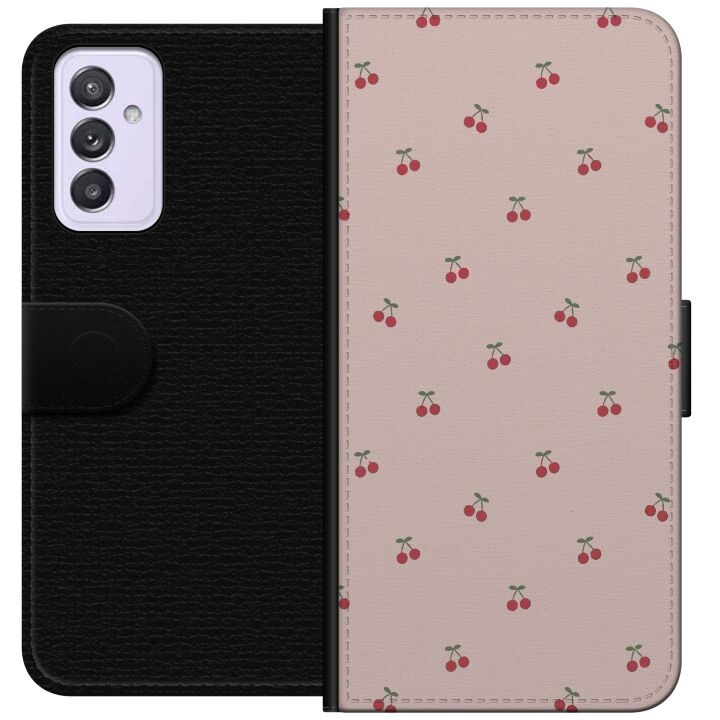 Plånboksfodral till Samsung Galaxy A82 5G med Körsbär motiv i gruppen SMARTPHONE & SURFPLATTOR / Mobilskydd / Samsung hos TP E-commerce Nordic AB (A60261)