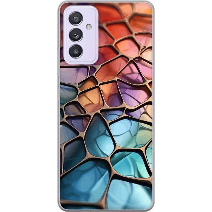 Mobilskal till Samsung Galaxy A82 5G med Metalliskt mönster motiv i gruppen SMARTPHONE & SURFPLATTOR / Mobilskydd / Samsung hos TP E-commerce Nordic AB (A60291)