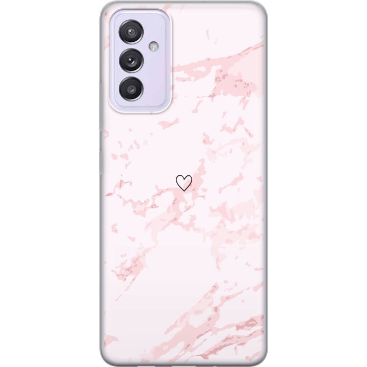 Mobilskal till Samsung Galaxy A82 5G med Rosa Hjärta motiv i gruppen SMARTPHONE & SURFPLATTOR / Mobilskydd / Samsung hos TP E-commerce Nordic AB (A60304)