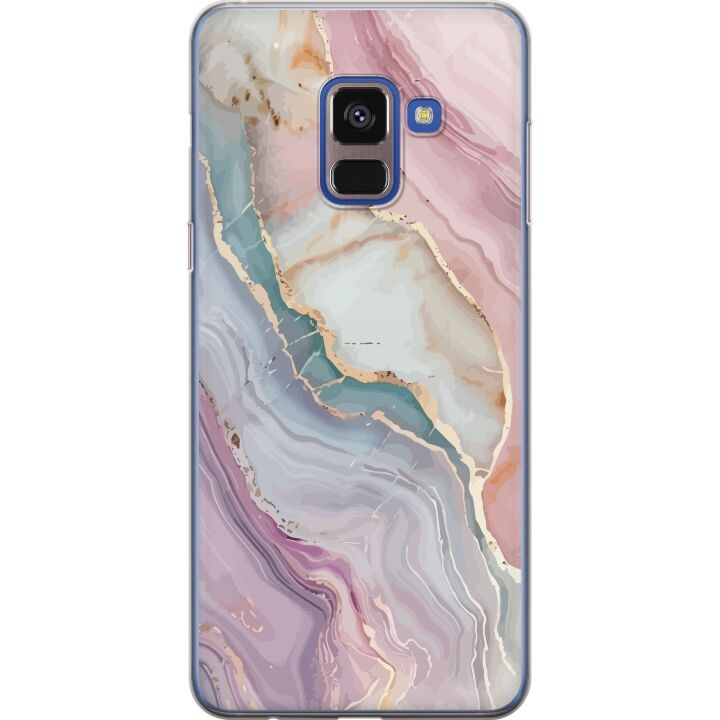 Mobilskal till Samsung Galaxy A8 (2018) med Marmor motiv i gruppen SMARTPHONE & SURFPLATTOR / Mobilskydd / Samsung hos TP E-commerce Nordic AB (A60330)