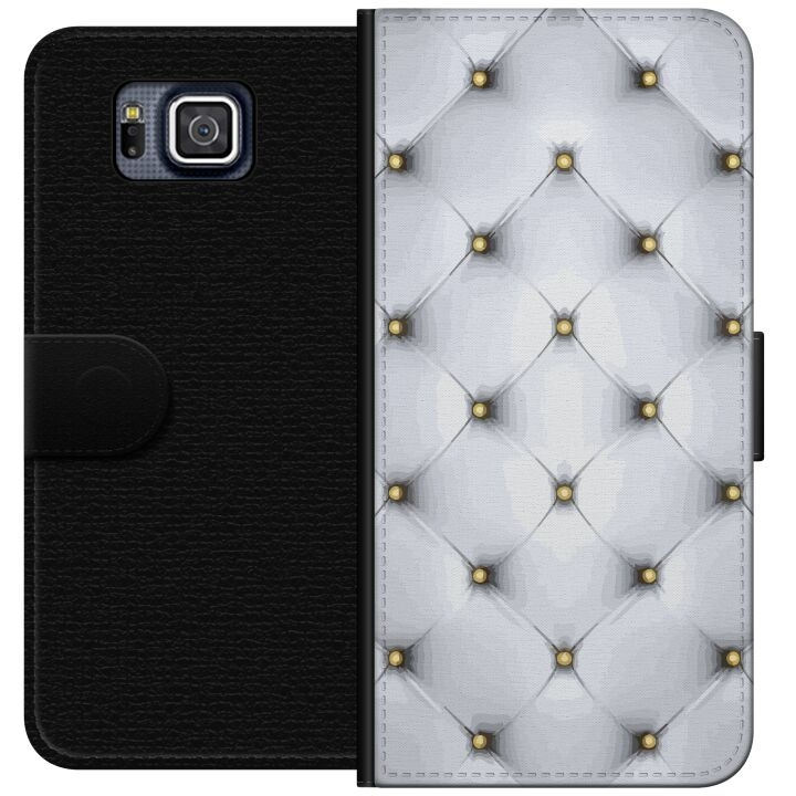 Plånboksfodral till Samsung Galaxy Alpha med Lyxigt motiv i gruppen SMARTPHONE & SURFPLATTOR / Mobilskydd / Samsung hos TP E-commerce Nordic AB (A60349)