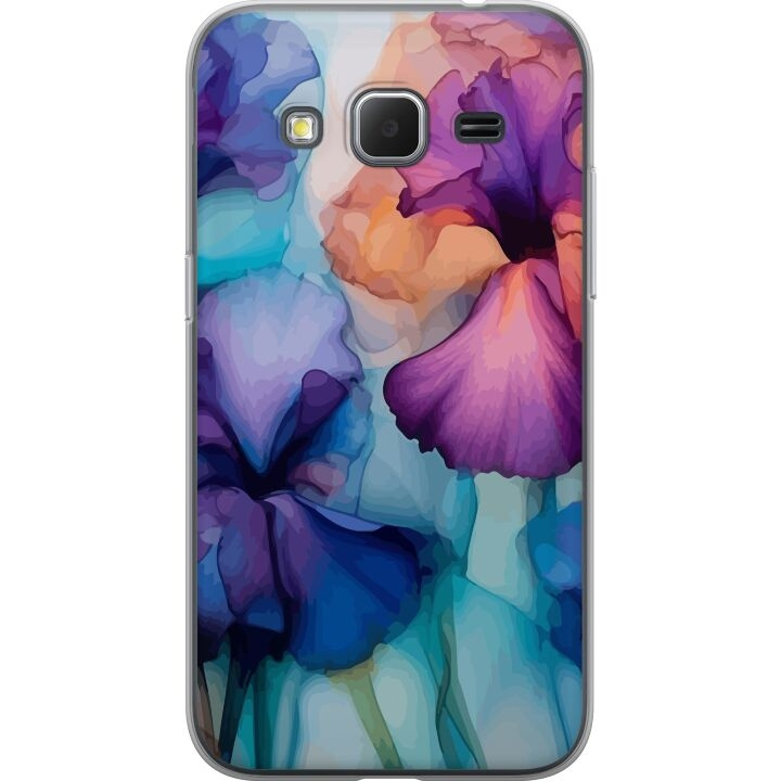 Mobilskal till Samsung Galaxy Core Prime med Magiska blommor motiv i gruppen SMARTPHONE & SURFPLATTOR / Mobilskydd / Samsung hos TP E-commerce Nordic AB (A60365)