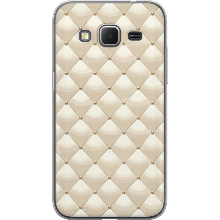 Mobilskal till Samsung Galaxy Core Prime med Guldglans motiv i gruppen SMARTPHONE & SURFPLATTOR / Mobilskydd / Samsung hos TP E-commerce Nordic AB (A60388)