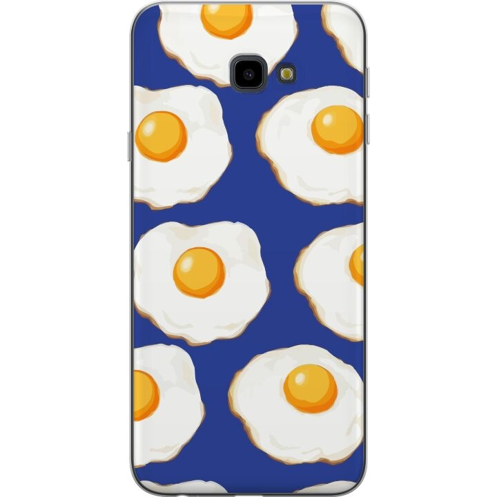 Mobilskal till Samsung Galaxy J4+ med Stekta ägg motiv i gruppen SMARTPHONE & SURFPLATTOR / Mobilskydd / Samsung hos TP E-commerce Nordic AB (A60422)
