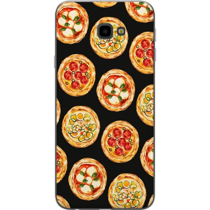 Mobilskal till Samsung Galaxy J4+ med Pizza motiv i gruppen SMARTPHONE & SURFPLATTOR / Mobilskydd / Samsung hos TP E-commerce Nordic AB (A60429)