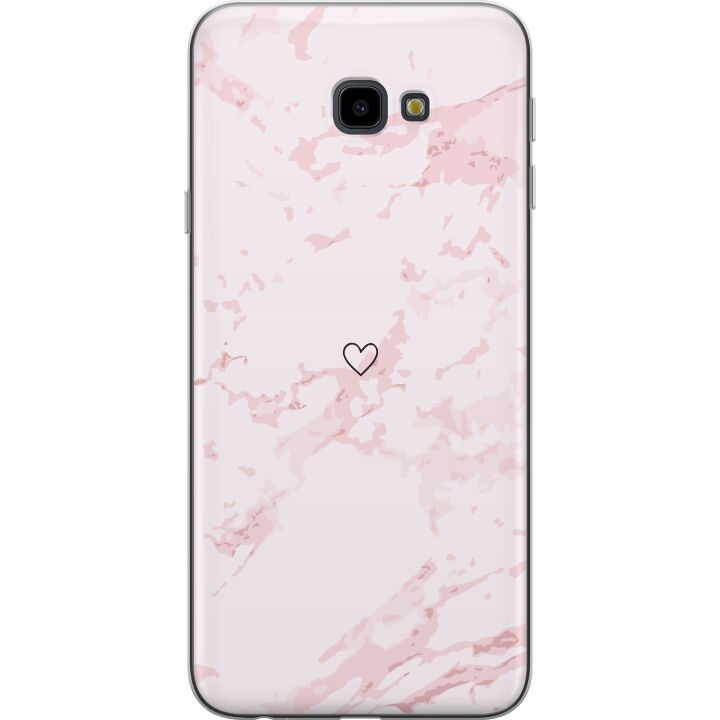 Mobilskal till Samsung Galaxy J4+ med Rosa Hjärta motiv i gruppen SMARTPHONE & SURFPLATTOR / Mobilskydd / Samsung hos TP E-commerce Nordic AB (A60439)