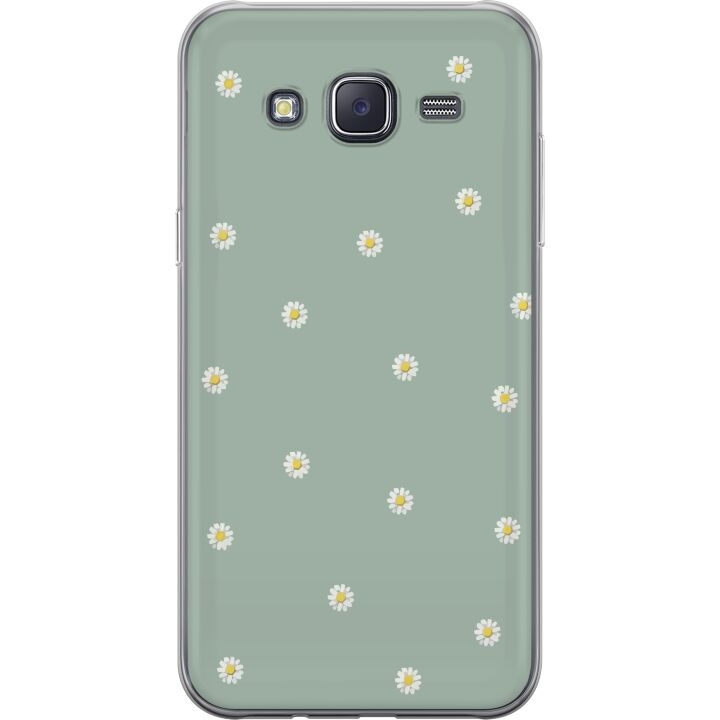 Mobilskal till Samsung Galaxy J5 med Prästkragar motiv i gruppen SMARTPHONE & SURFPLATTOR / Mobilskydd / Samsung hos TP E-commerce Nordic AB (A60447)
