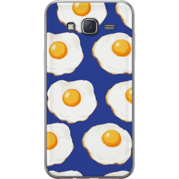 Mobilskal till Samsung Galaxy J5 med Stekta ägg motiv i gruppen SMARTPHONE & SURFPLATTOR / Mobilskydd / Samsung hos TP E-commerce Nordic AB (A60449)