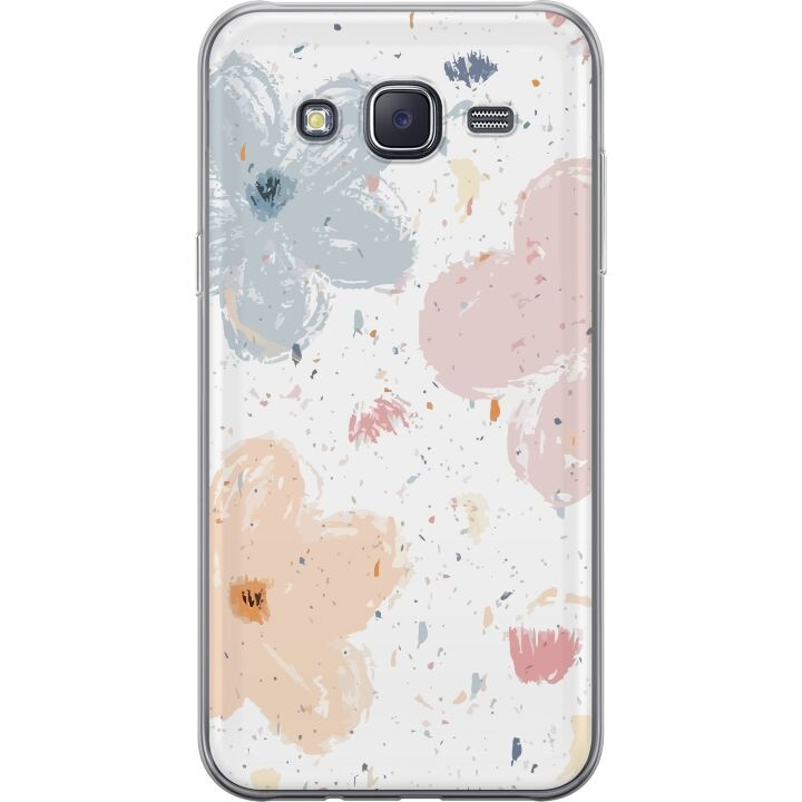 Mobilskal till Samsung Galaxy J5 med Blommor motiv i gruppen SMARTPHONE & SURFPLATTOR / Mobilskydd / Samsung hos TP E-commerce Nordic AB (A60455)