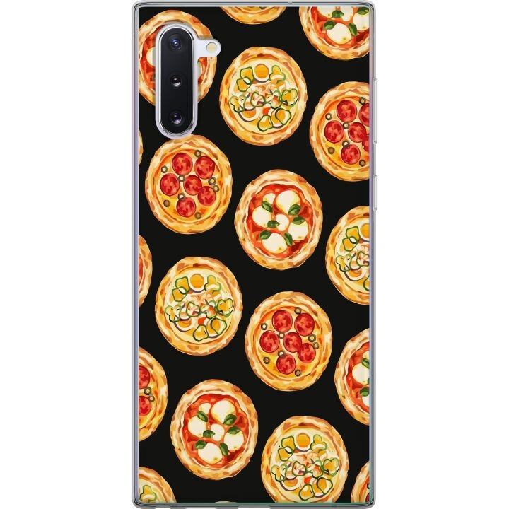 Mobilskal till Samsung Galaxy Note10 med Pizza motiv i gruppen SMARTPHONE & SURFPLATTOR / Mobilskydd / Samsung hos TP E-commerce Nordic AB (A60537)