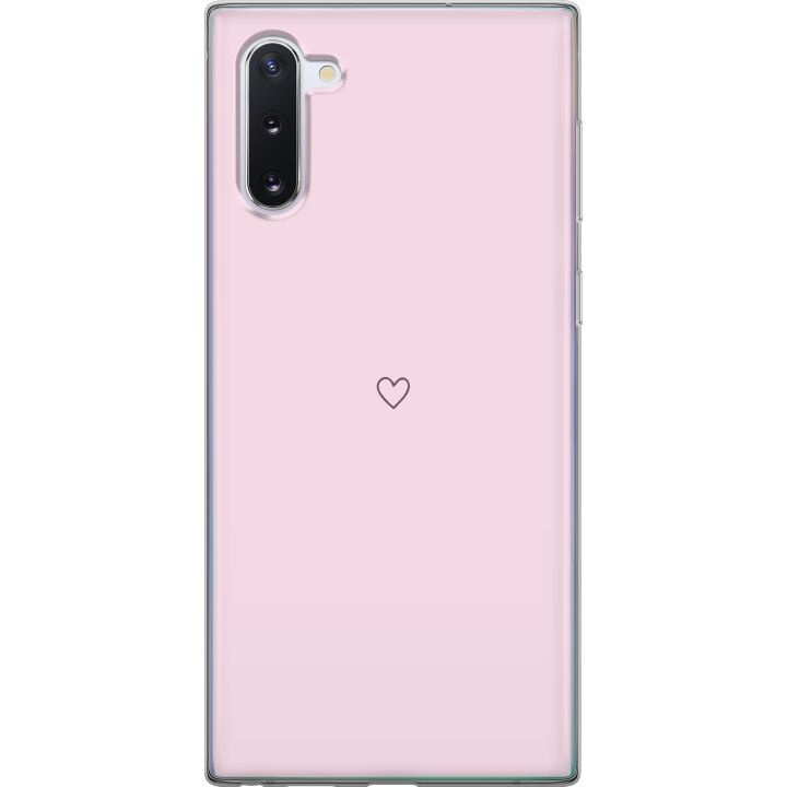 Mobilskal till Samsung Galaxy Note10 med Hjärta motiv i gruppen SMARTPHONE & SURFPLATTOR / Mobilskydd / Samsung hos TP E-commerce Nordic AB (A60543)