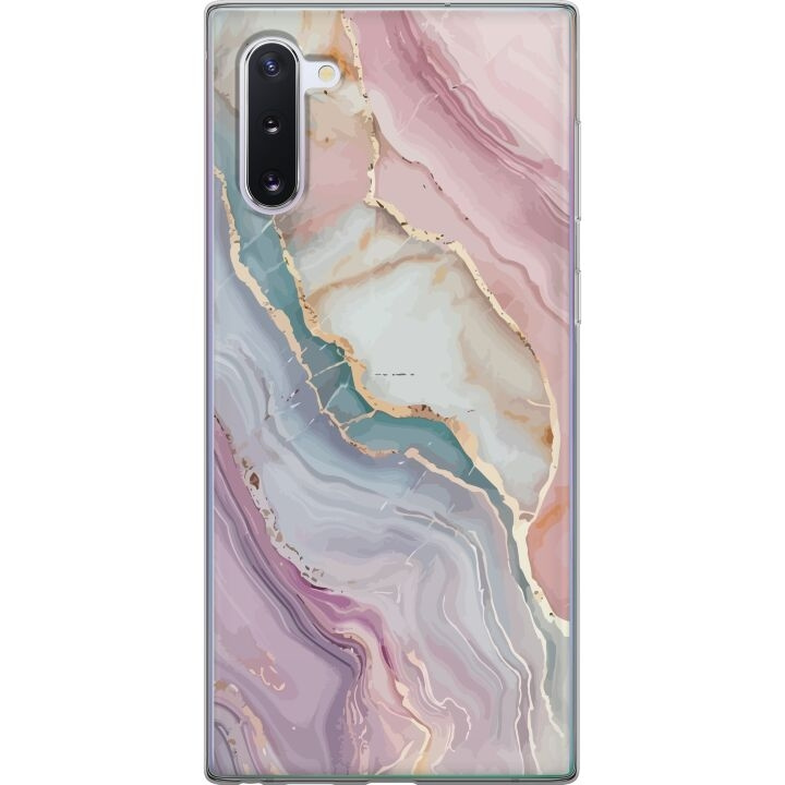 Mobilskal till Samsung Galaxy Note10 med Marmor motiv i gruppen SMARTPHONE & SURFPLATTOR / Mobilskydd / Samsung hos TP E-commerce Nordic AB (A60546)
