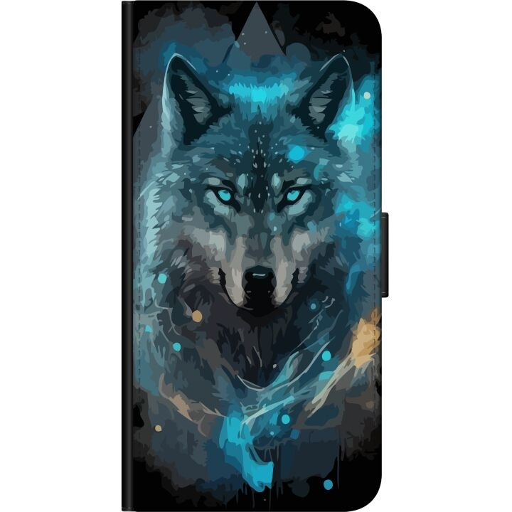 Plånboksfodral till Samsung Galaxy Note10 Lite med Varg motiv i gruppen SMARTPHONE & SURFPLATTOR / Mobilskydd / Samsung hos TP E-commerce Nordic AB (A60556)
