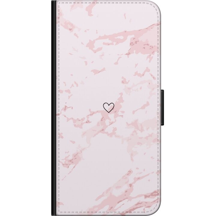 Plånboksfodral till Samsung Galaxy Note10 Lite med Rosa Hjärta motiv i gruppen SMARTPHONE & SURFPLATTOR / Mobilskydd / Samsung hos TP E-commerce Nordic AB (A60574)