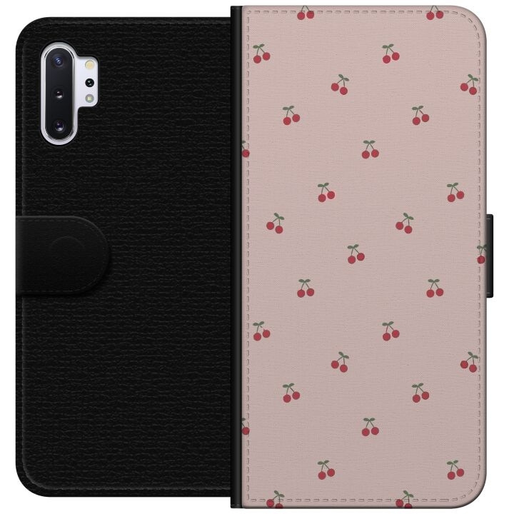 Plånboksfodral till Samsung Galaxy Note10+ med Körsbär motiv i gruppen SMARTPHONE & SURFPLATTOR / Mobilskydd / Samsung hos TP E-commerce Nordic AB (A60585)