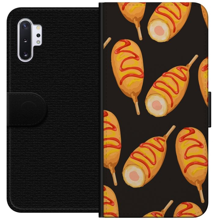 Plånboksfodral till Samsung Galaxy Note10+ med Kycklingklubba motiv i gruppen SMARTPHONE & SURFPLATTOR / Mobilskydd / Samsung hos TP E-commerce Nordic AB (A60587)