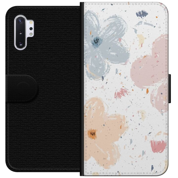 Plånboksfodral till Samsung Galaxy Note10+ med Blommor motiv i gruppen SMARTPHONE & SURFPLATTOR / Mobilskydd / Samsung hos TP E-commerce Nordic AB (A60590)