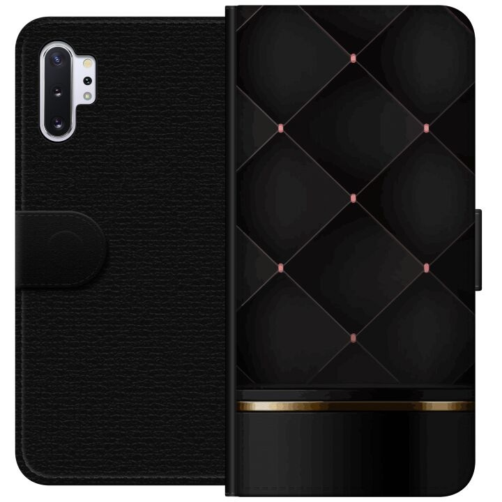 Plånboksfodral till Samsung Galaxy Note10+ med Lyxig linje motiv i gruppen SMARTPHONE & SURFPLATTOR / Mobilskydd / Samsung hos TP E-commerce Nordic AB (A60593)