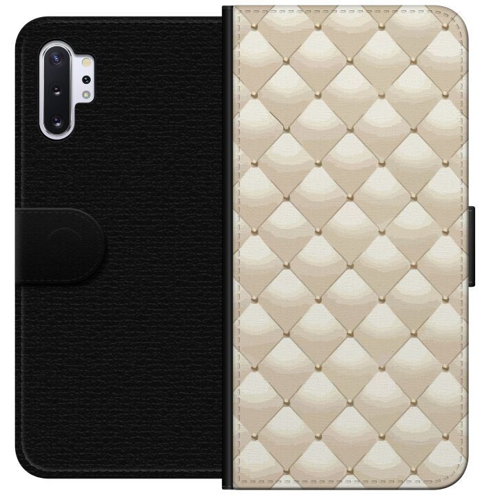 Plånboksfodral till Samsung Galaxy Note10+ med Guldglans motiv i gruppen SMARTPHONE & SURFPLATTOR / Mobilskydd / Samsung hos TP E-commerce Nordic AB (A60604)