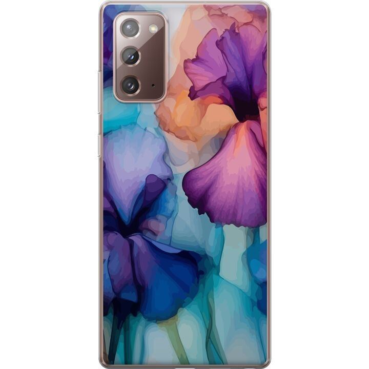 Mobilskal till Samsung Galaxy Note20 med Magiska blommor motiv i gruppen SMARTPHONE & SURFPLATTOR / Mobilskydd / Samsung hos TP E-commerce Nordic AB (A60662)