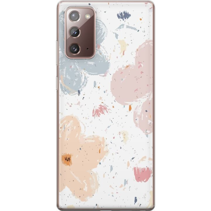 Mobilskal till Samsung Galaxy Note20 med Blommor motiv i gruppen SMARTPHONE & SURFPLATTOR / Mobilskydd / Samsung hos TP E-commerce Nordic AB (A60671)