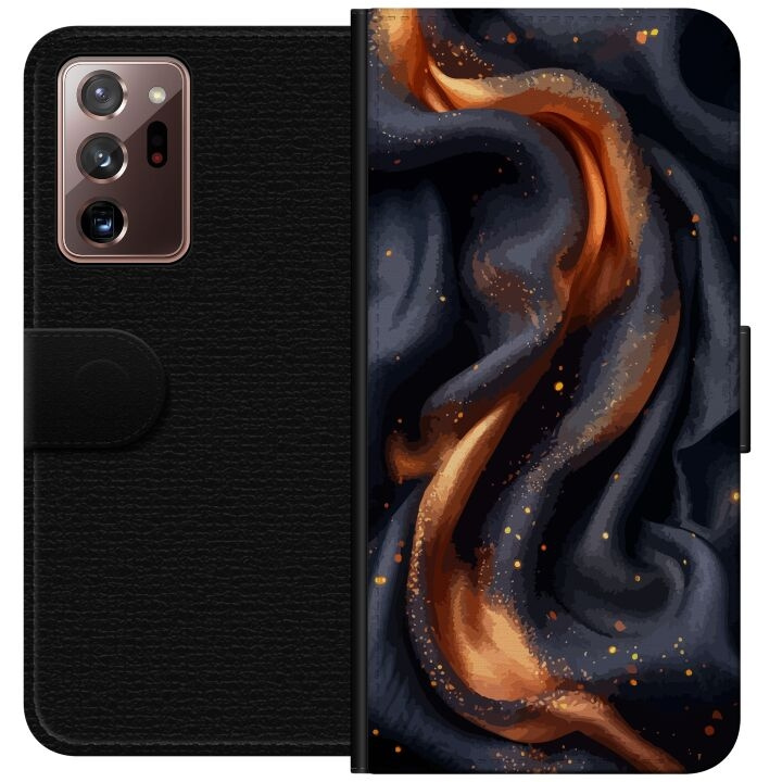 Plånboksfodral till Samsung Galaxy Note20 Ultra med Eldigt silke motiv i gruppen SMARTPHONE & SURFPLATTOR / Mobilskydd / Samsung hos TP E-commerce Nordic AB (A60687)