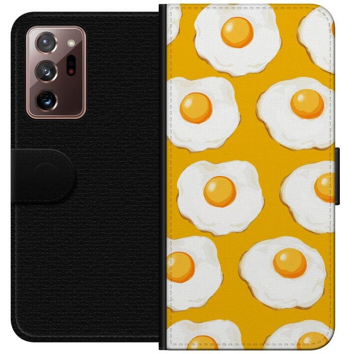 Plånboksfodral till Samsung Galaxy Note20 Ultra med Stekt ägg motiv i gruppen SMARTPHONE & SURFPLATTOR / Mobilskydd / Samsung hos TP E-commerce Nordic AB (A60688)