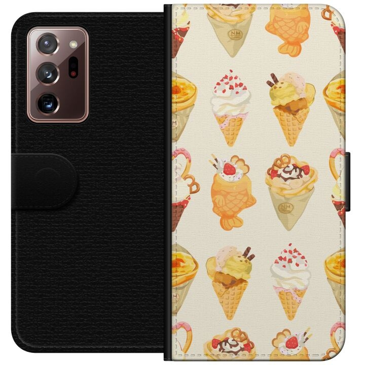 Plånboksfodral till Samsung Galaxy Note20 Ultra med Glassigt motiv i gruppen SMARTPHONE & SURFPLATTOR / Mobilskydd / Samsung hos TP E-commerce Nordic AB (A60697)