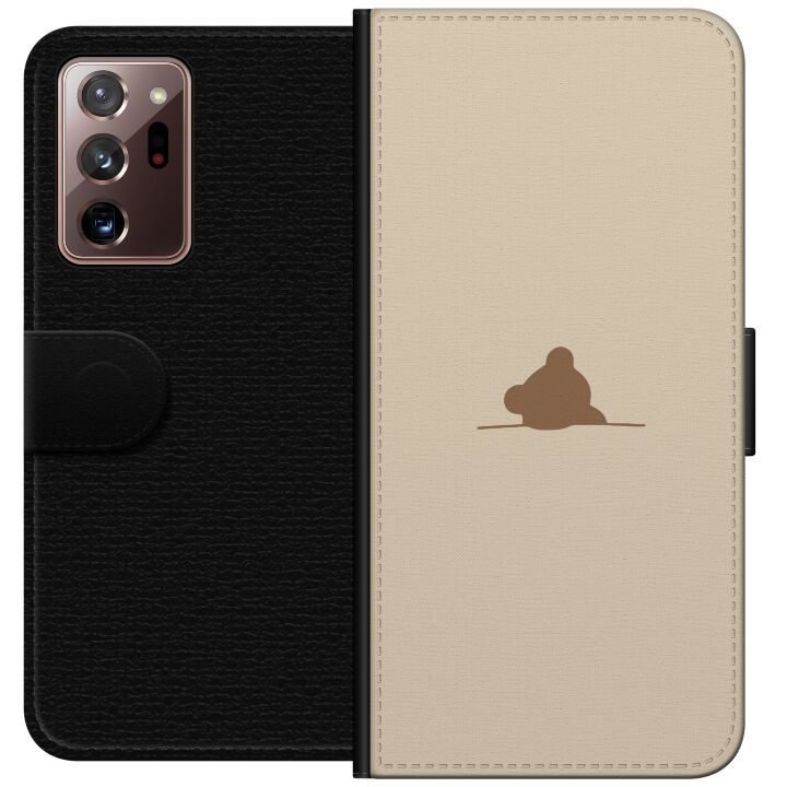 Plånboksfodral till Samsung Galaxy Note20 Ultra med Nalle motiv i gruppen SMARTPHONE & SURFPLATTOR / Mobilskydd / Samsung hos TP E-commerce Nordic AB (A60706)
