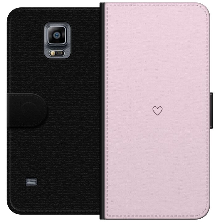 Plånboksfodral till Samsung Galaxy Note 4 med Hjärta motiv i gruppen SMARTPHONE & SURFPLATTOR / Mobilskydd / Samsung hos TP E-commerce Nordic AB (A60759)