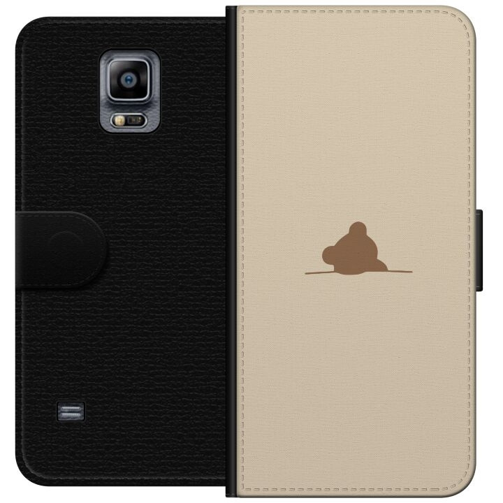 Plånboksfodral till Samsung Galaxy Note 4 med Nalle motiv i gruppen SMARTPHONE & SURFPLATTOR / Mobilskydd / Samsung hos TP E-commerce Nordic AB (A60760)
