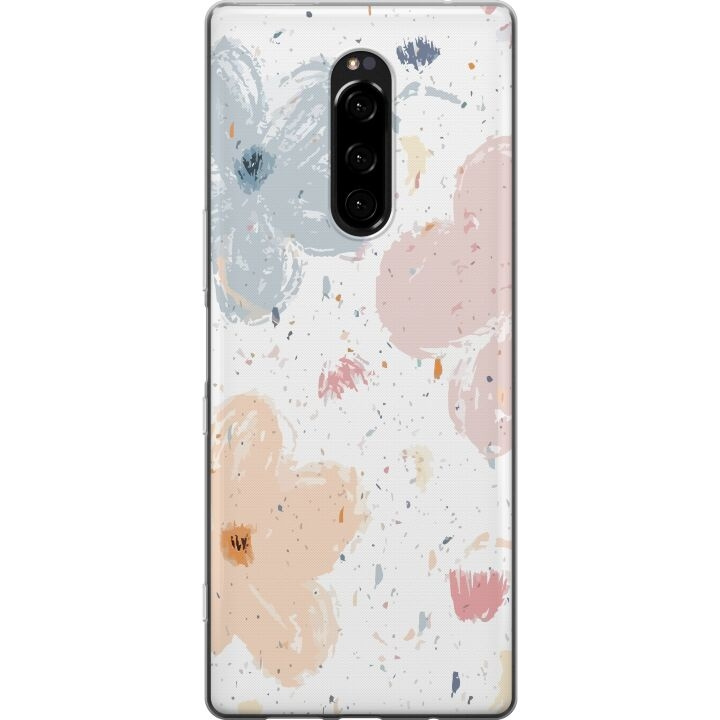 Mobilskal till Sony Xperia 1 med Blommor motiv i gruppen SMARTPHONE & SURFPLATTOR / Mobilskydd / Sony hos TP E-commerce Nordic AB (A60806)
