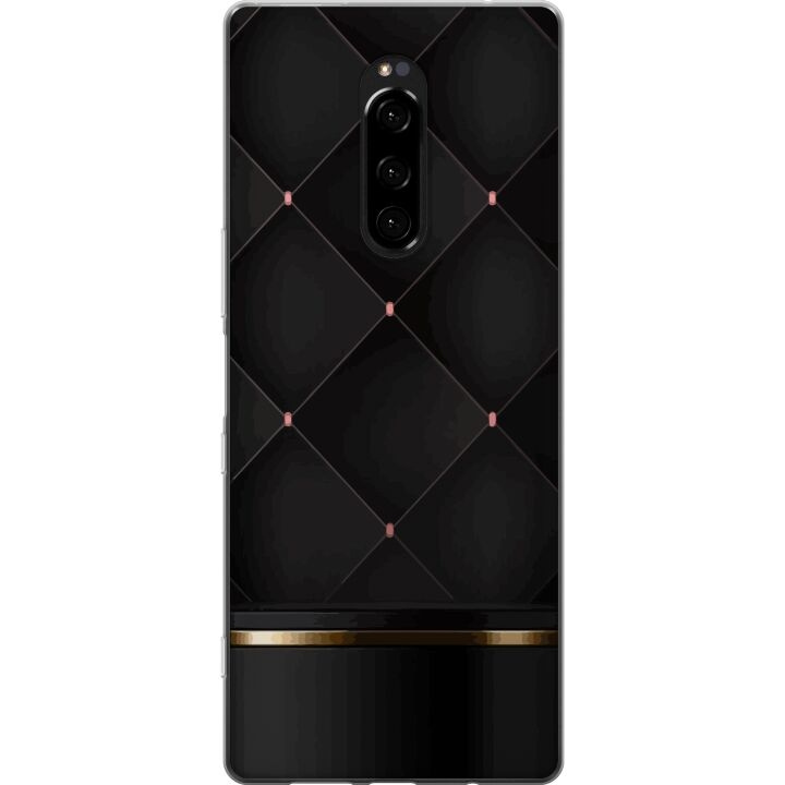 Mobilskal till Sony Xperia 1 med Lyxig linje motiv i gruppen SMARTPHONE & SURFPLATTOR / Mobilskydd / Sony hos TP E-commerce Nordic AB (A60809)