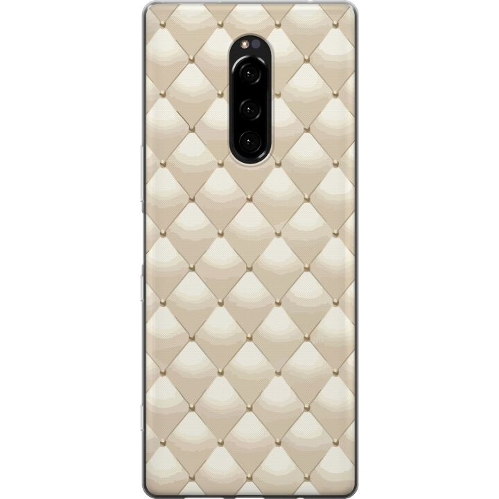 Mobilskal till Sony Xperia 1 med Guldglans motiv i gruppen SMARTPHONE & SURFPLATTOR / Mobilskydd / Sony hos TP E-commerce Nordic AB (A60820)