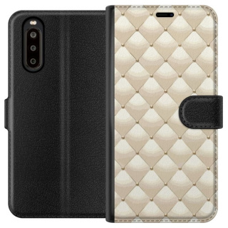Plånboksfodral till Sony Xperia 10 II med Guldglans motiv