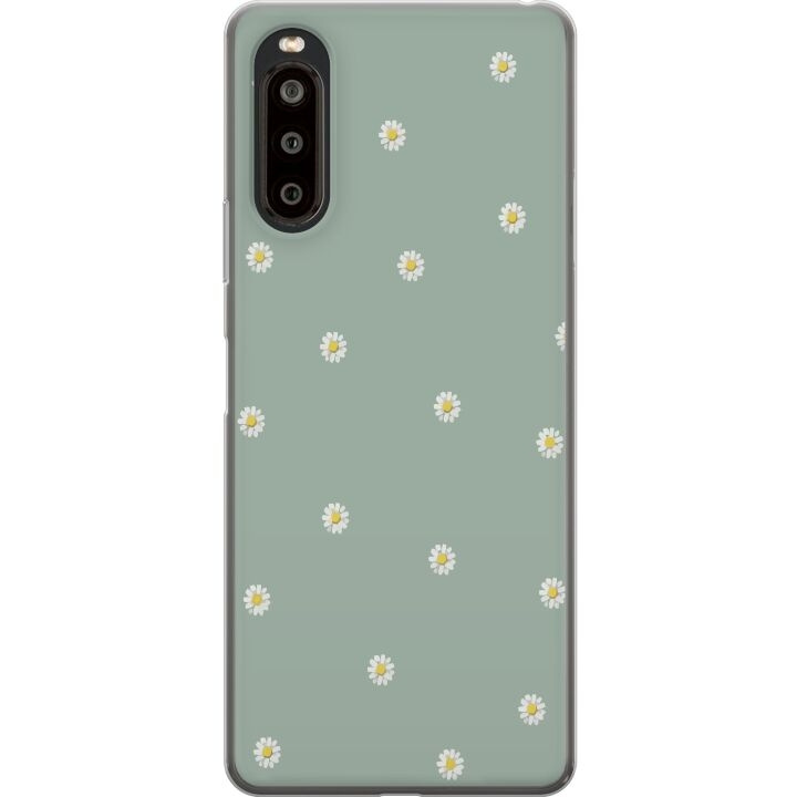 Mobilskal till Sony Xperia 10 II med Prästkragar motiv i gruppen SMARTPHONE & SURFPLATTOR / Mobilskydd / Sony hos TP E-commerce Nordic AB (A60879)