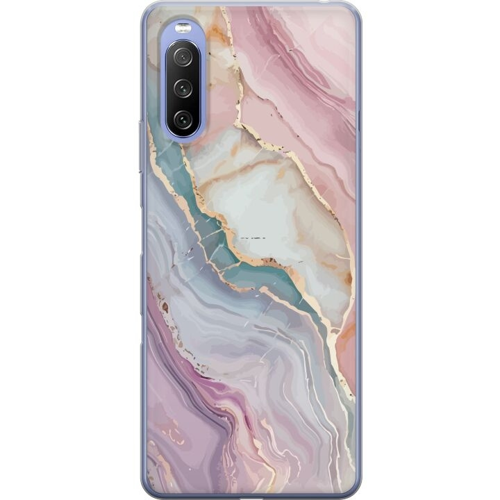Mobilskal till Sony Xperia 10 III med Marmor motiv i gruppen SMARTPHONE & SURFPLATTOR / Mobilskydd / Sony hos TP E-commerce Nordic AB (A60951)