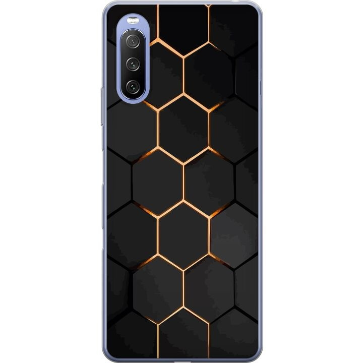 Mobilskal till Sony Xperia 10 III med Lyxigt Mönster motiv i gruppen SMARTPHONE & SURFPLATTOR / Mobilskydd / Sony hos TP E-commerce Nordic AB (A60954)