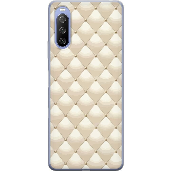 Mobilskal till Sony Xperia 10 III med Guldglans motiv i gruppen SMARTPHONE & SURFPLATTOR / Mobilskydd / Sony hos TP E-commerce Nordic AB (A60955)