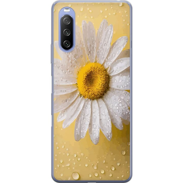 Mobilskal till Sony Xperia 10 III Lite med Porslinsblomma motiv i gruppen SMARTPHONE & SURFPLATTOR / Mobilskydd / Sony hos TP E-commerce Nordic AB (A60956)