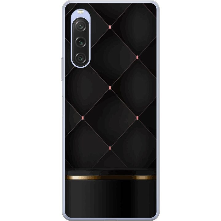 Mobilskal till Sony Xperia 10 V med Lyxig linje motiv i gruppen SMARTPHONE & SURFPLATTOR / Mobilskydd / Sony hos TP E-commerce Nordic AB (A61079)