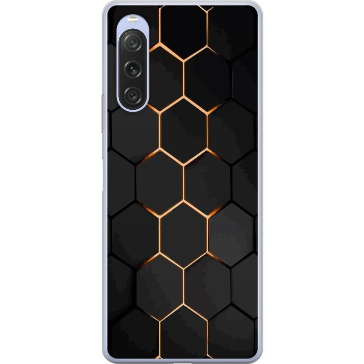 Mobilskal till Sony Xperia 10 V med Lyxigt Mönster motiv i gruppen SMARTPHONE & SURFPLATTOR / Mobilskydd / Sony hos TP E-commerce Nordic AB (A61089)