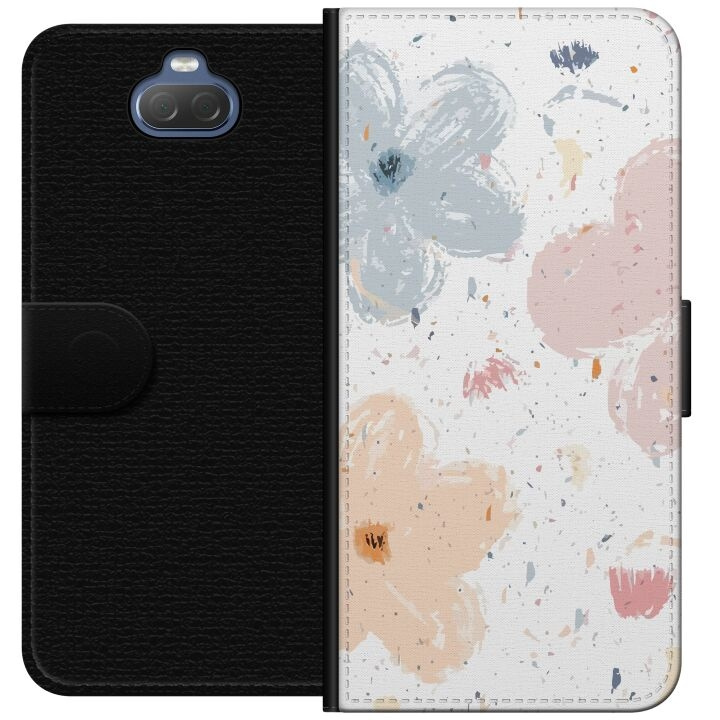 Plånboksfodral till Sony Xperia 10 Plus med Blommor motiv i gruppen SMARTPHONE & SURFPLATTOR / Mobilskydd / Sony hos TP E-commerce Nordic AB (A61103)