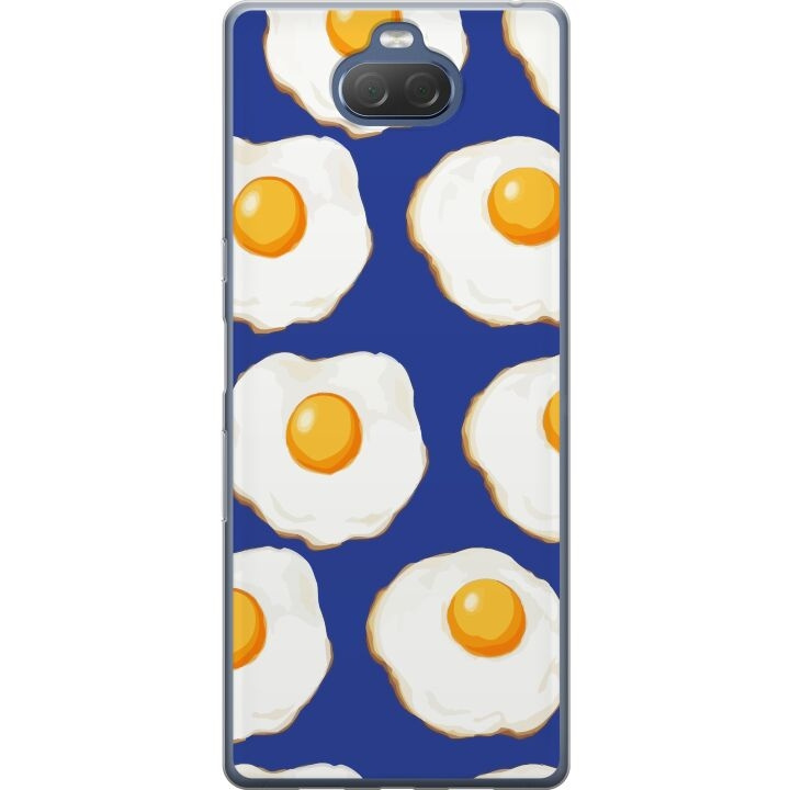 Mobilskal till Sony Xperia 10 Plus med Stekta ägg motiv i gruppen SMARTPHONE & SURFPLATTOR / Mobilskydd / Sony hos TP E-commerce Nordic AB (A61124)