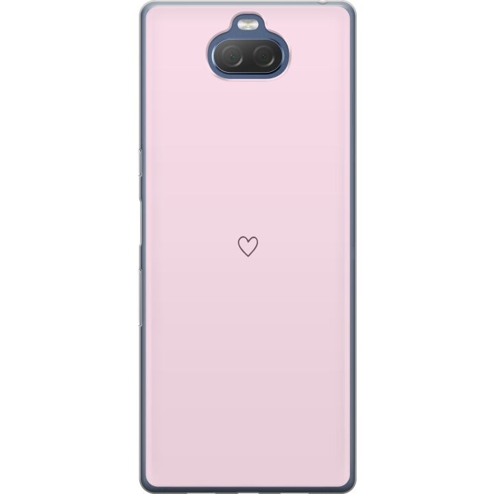 Mobilskal till Sony Xperia 10 Plus med Hjärta motiv i gruppen SMARTPHONE & SURFPLATTOR / Mobilskydd / Sony hos TP E-commerce Nordic AB (A61137)