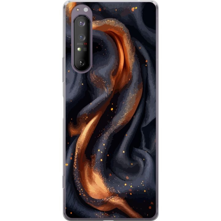 Mobilskal till Sony Xperia 1 II med Eldigt silke motiv i gruppen SMARTPHONE & SURFPLATTOR / Mobilskydd / Sony hos TP E-commerce Nordic AB (A61146)