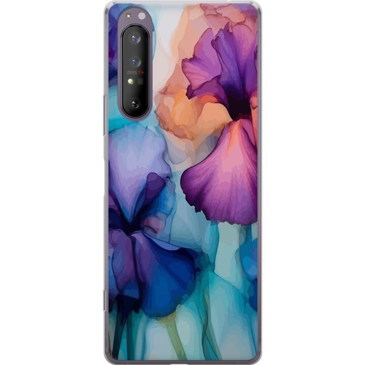Mobilskal till Sony Xperia 1 II med Magiska blommor motiv i gruppen SMARTPHONE & SURFPLATTOR / Mobilskydd / Sony hos TP E-commerce Nordic AB (A61148)