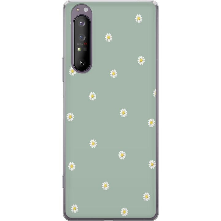 Mobilskal till Sony Xperia 1 II med Prästkragar motiv i gruppen SMARTPHONE & SURFPLATTOR / Mobilskydd / Sony hos TP E-commerce Nordic AB (A61149)
