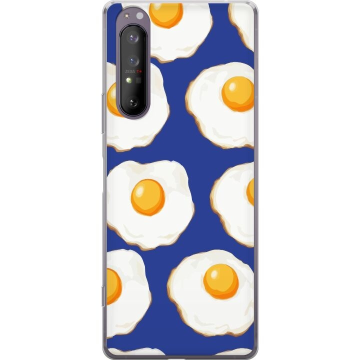 Mobilskal till Sony Xperia 1 II med Stekta ägg motiv i gruppen SMARTPHONE & SURFPLATTOR / Mobilskydd / Sony hos TP E-commerce Nordic AB (A61151)