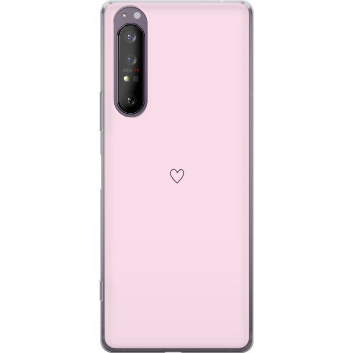 Mobilskal till Sony Xperia 1 II med Hjärta motiv i gruppen SMARTPHONE & SURFPLATTOR / Mobilskydd / Sony hos TP E-commerce Nordic AB (A61164)
